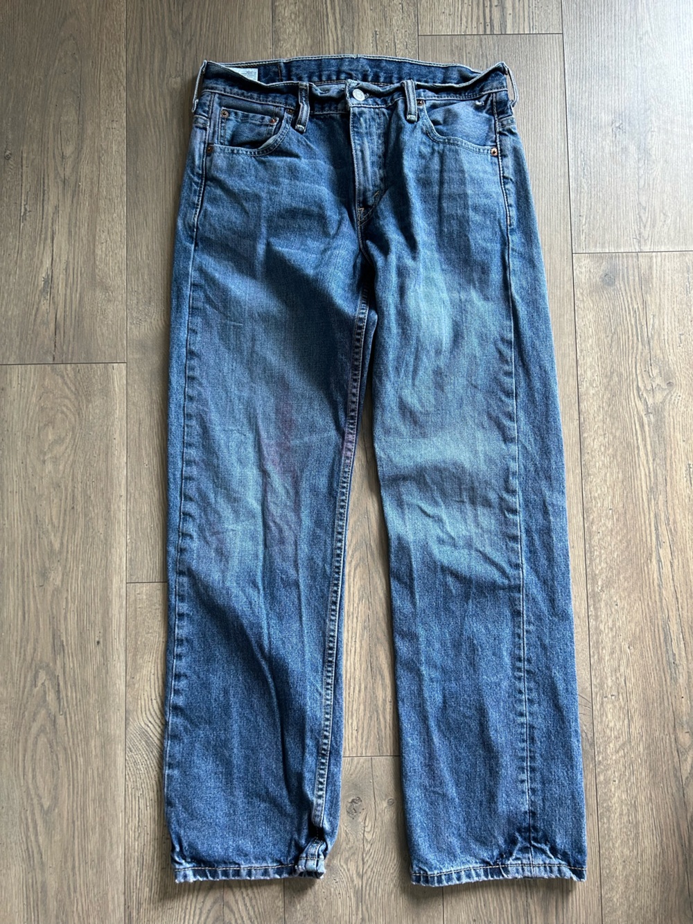 Levi’s 569 Blue Denim Jeans - Straight Fit
